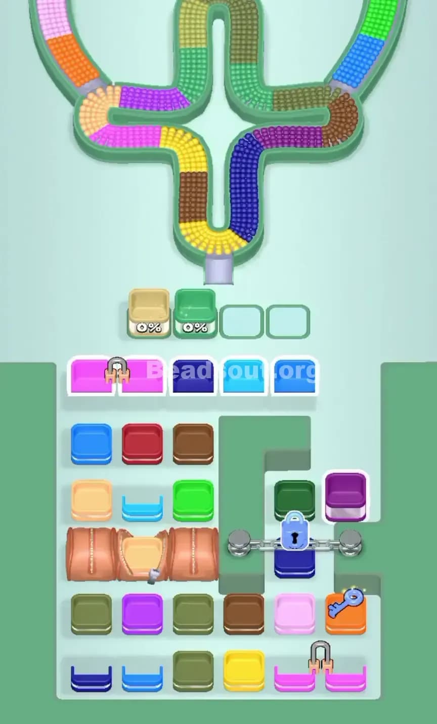 Beads Out Level 674 Screenshot