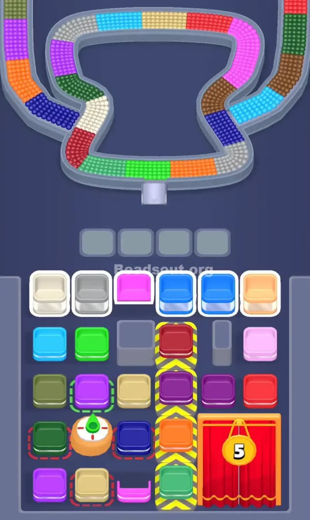 Beads Out Level 697 Gameplay