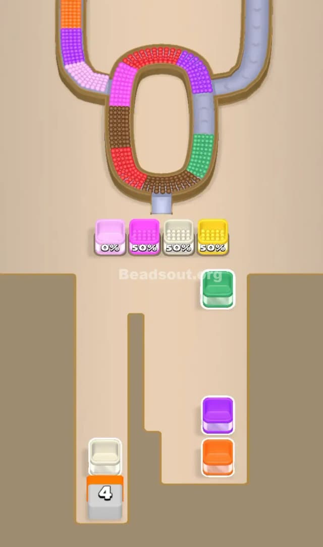 Beads Out Level 144 Solution 2