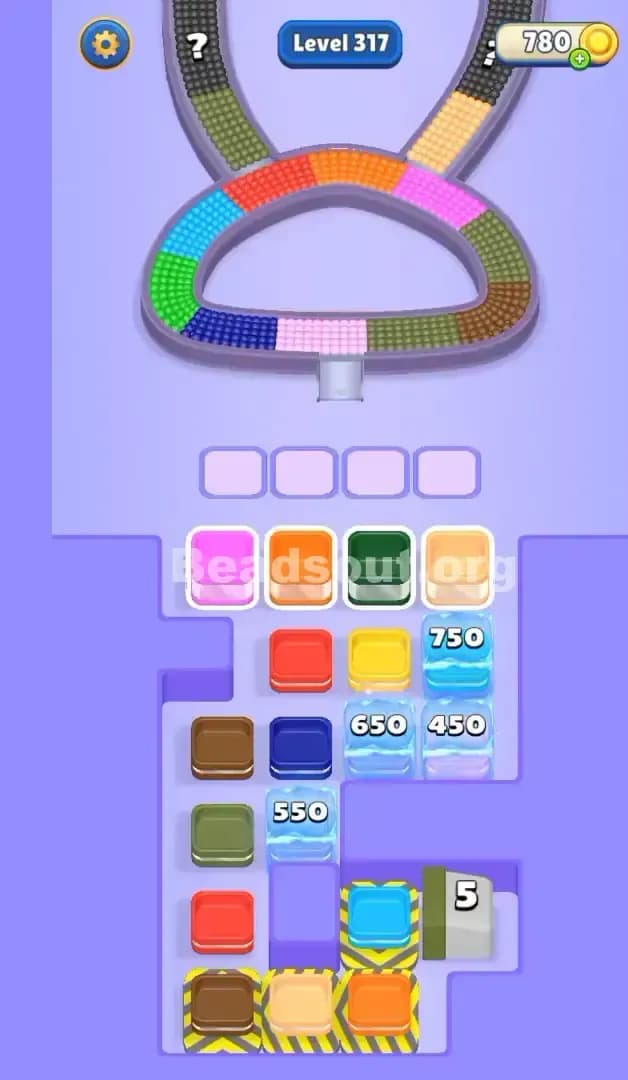 Beads Out Level 317 Gameplay