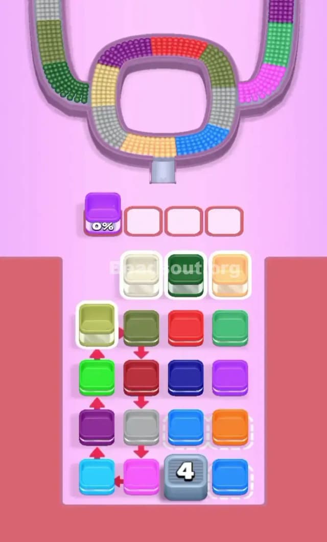 Beads Out Level 678 Gameplay