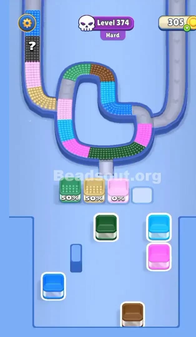 Beads Out Level 374 Solution 3