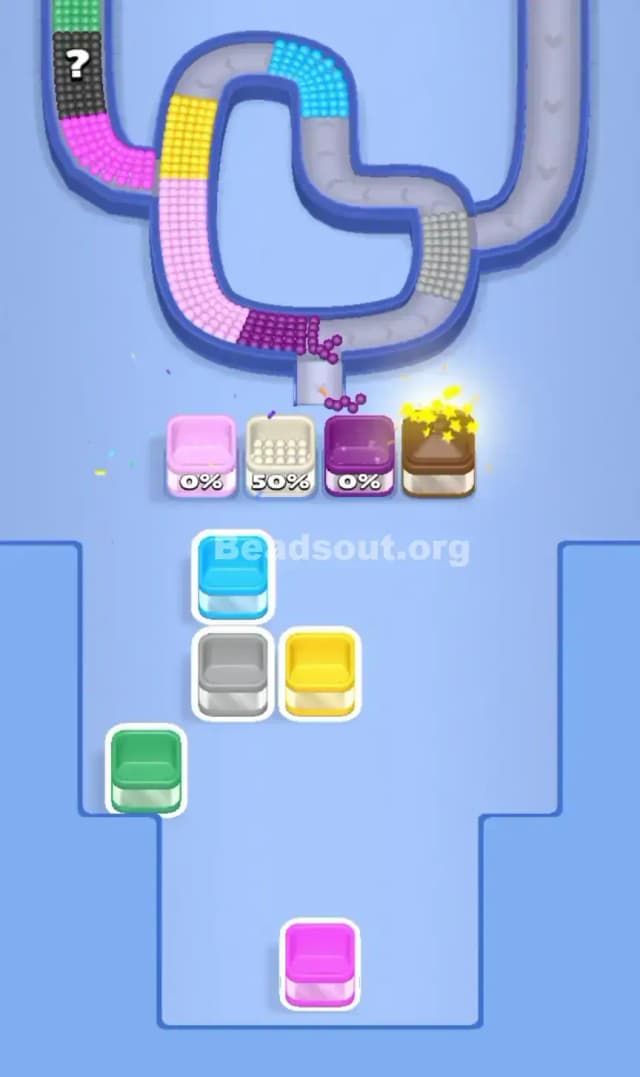 Beads Out Level 555 Solution 3