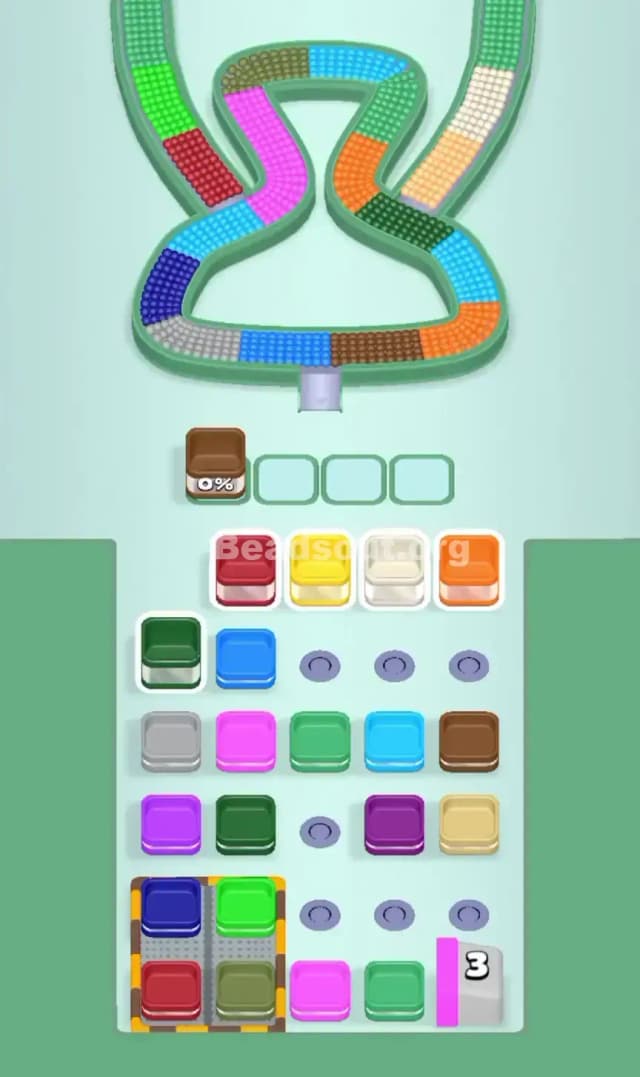 Beads Out Level 412 Gameplay