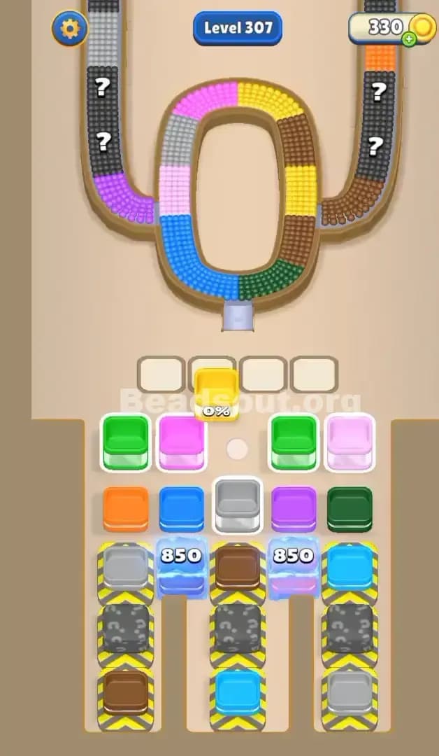 Beads Out Level 307 Screenshot