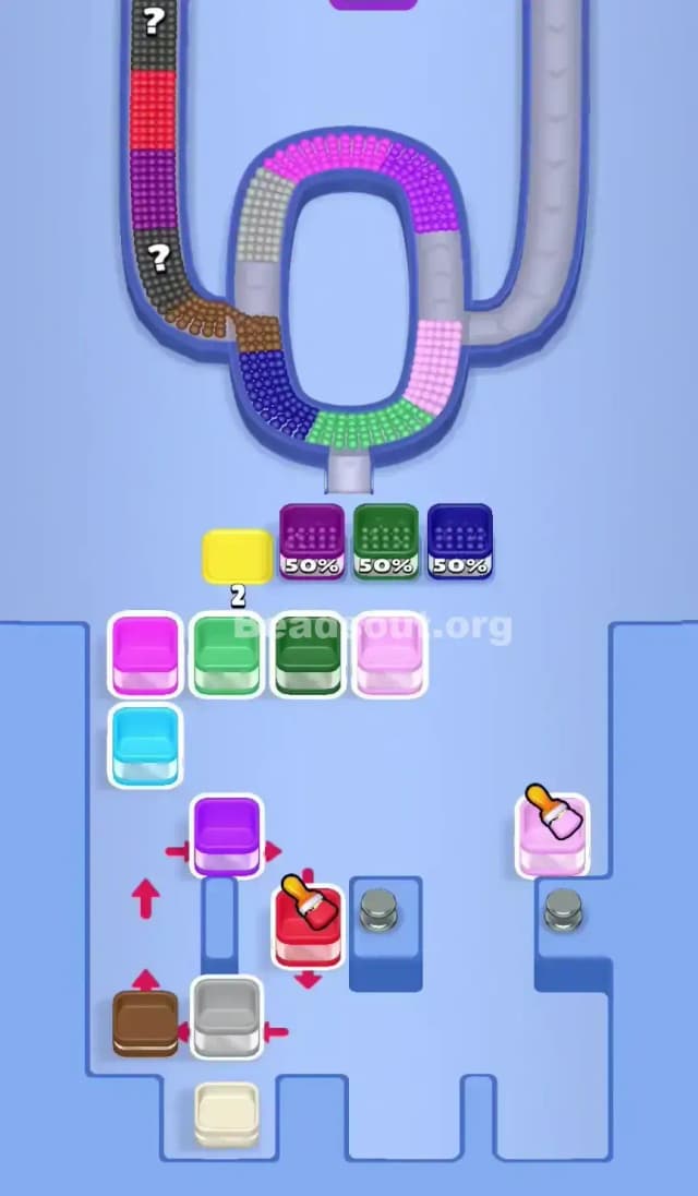 Beads Out Level 745 Solution 2