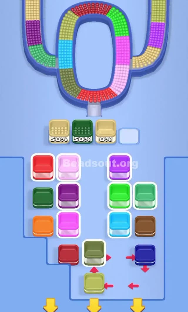 Beads Out Level 651 Solution 1