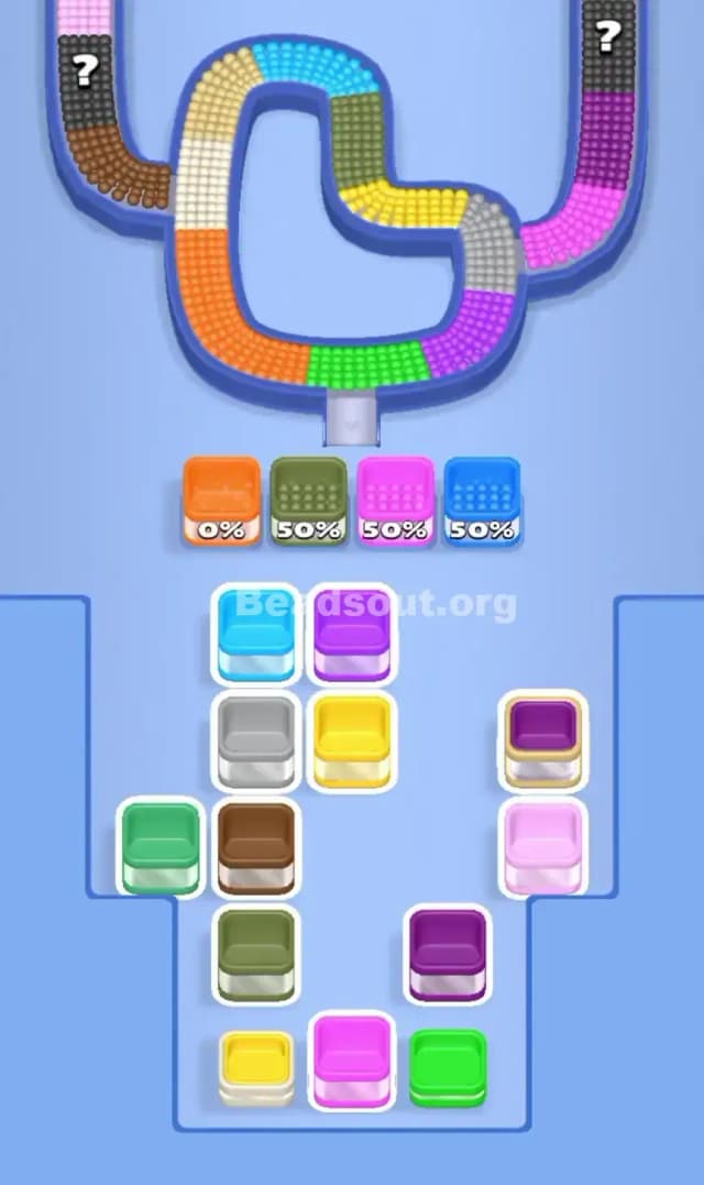 Beads Out Level 555 Solution 2