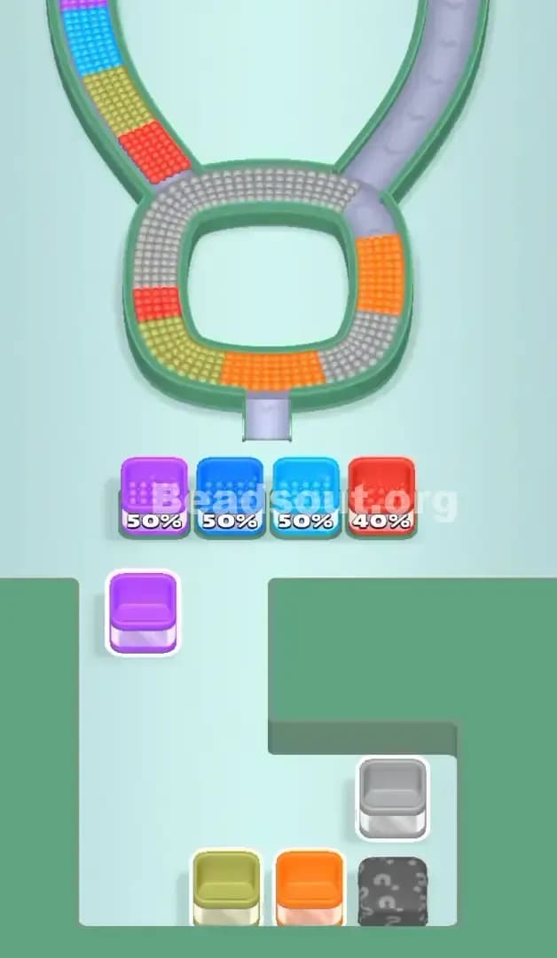 Beads Out Level 25 Solution 2