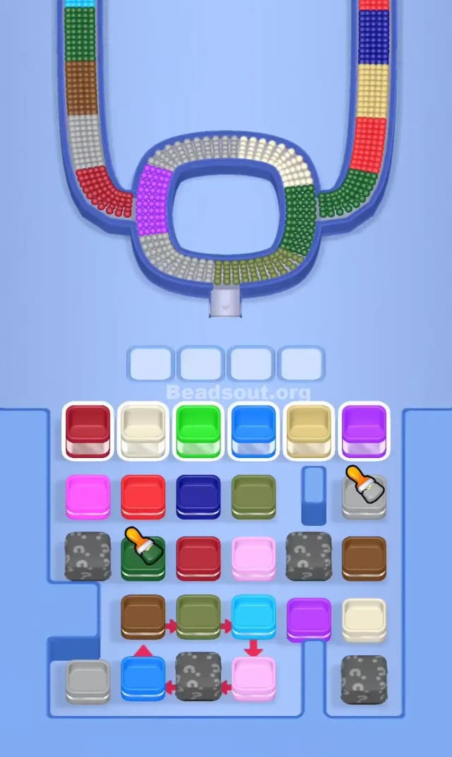 Beads Out Level 709 Gameplay