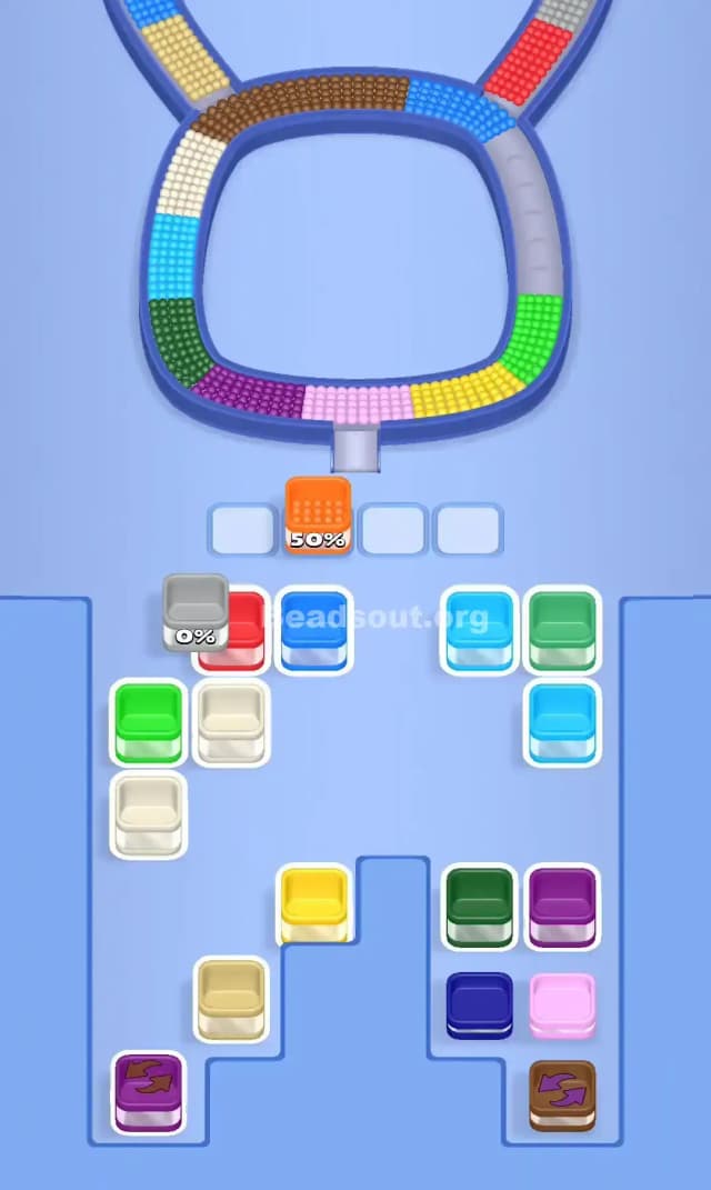 Beads Out Level 740 Solution 2