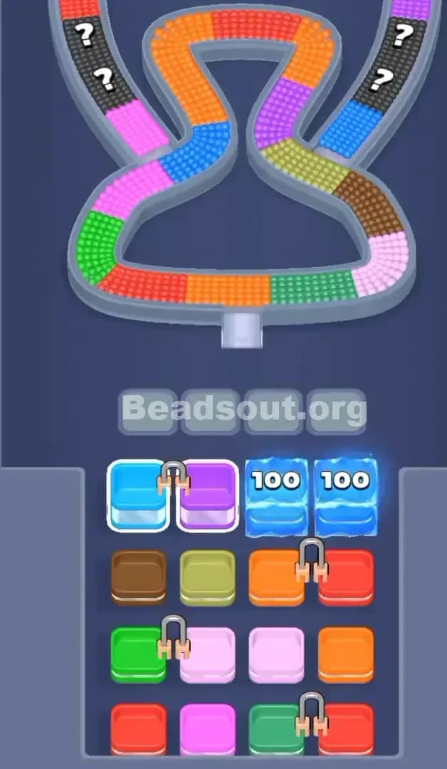 Beads Out Level 58 Gameplay