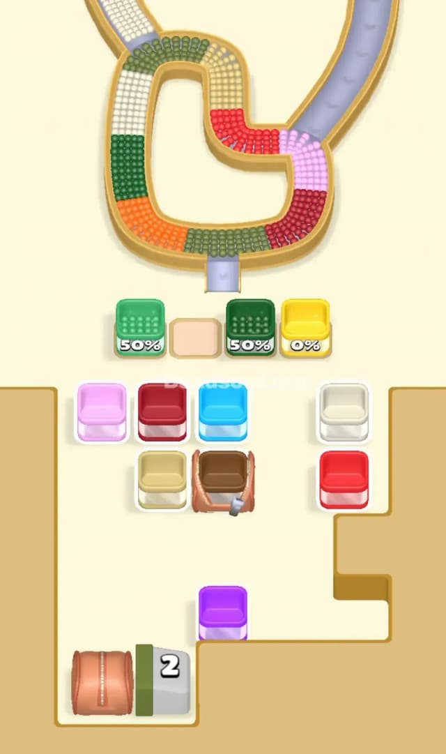 Beads Out Level 125 Solution 2