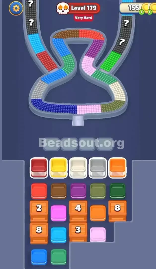 Beads Out Level 179 Gameplay