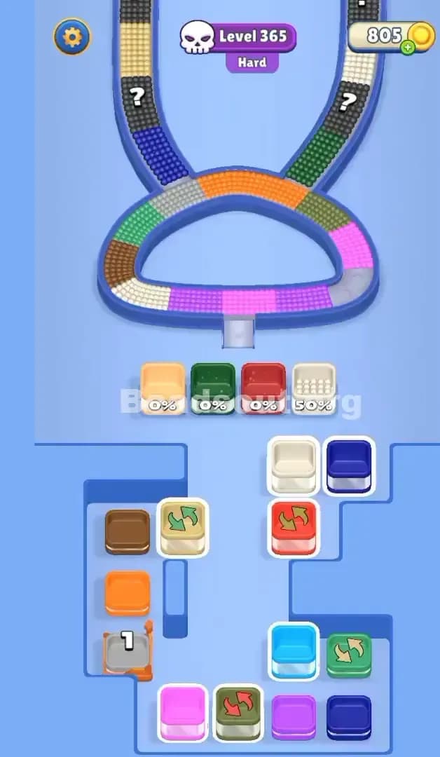 Beads Out Level 365 Solution 1