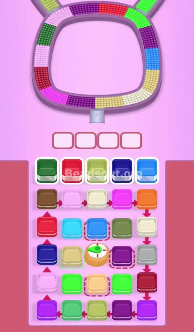 Beads Out Level 681 Gameplay