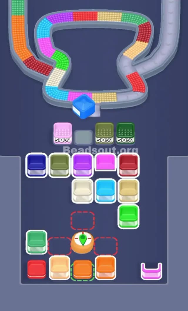 Beads Out Level 625 Solution 2