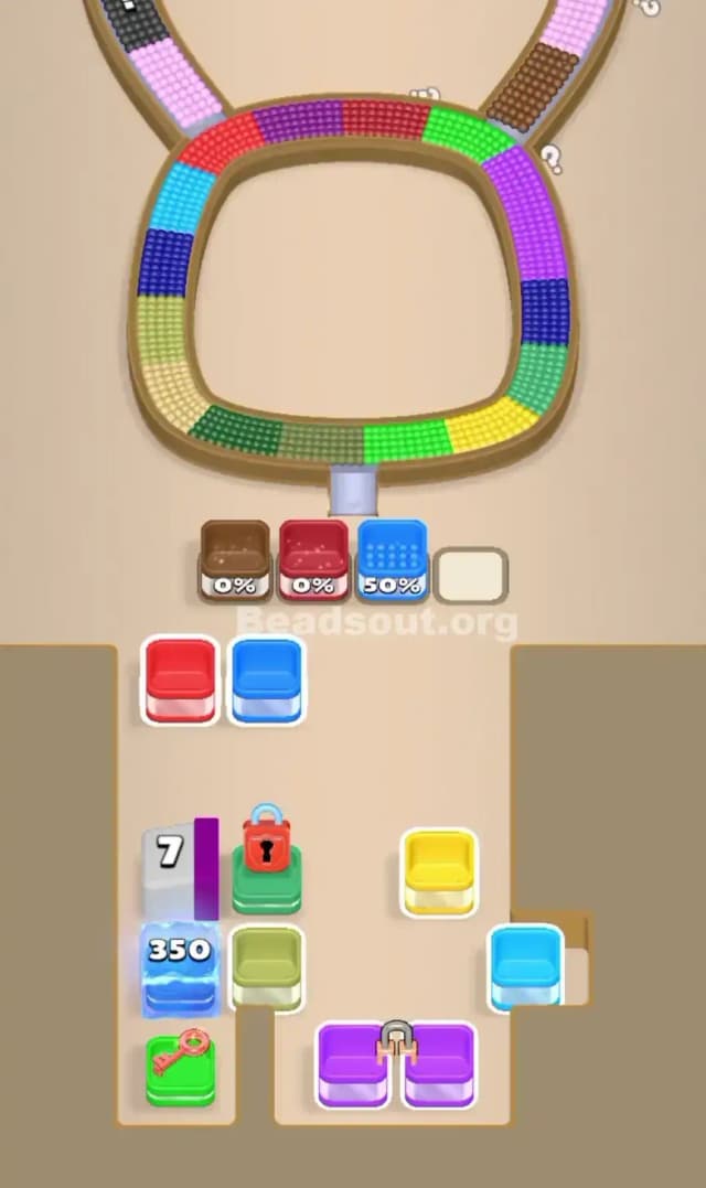 Beads Out Level 405 Solution 1