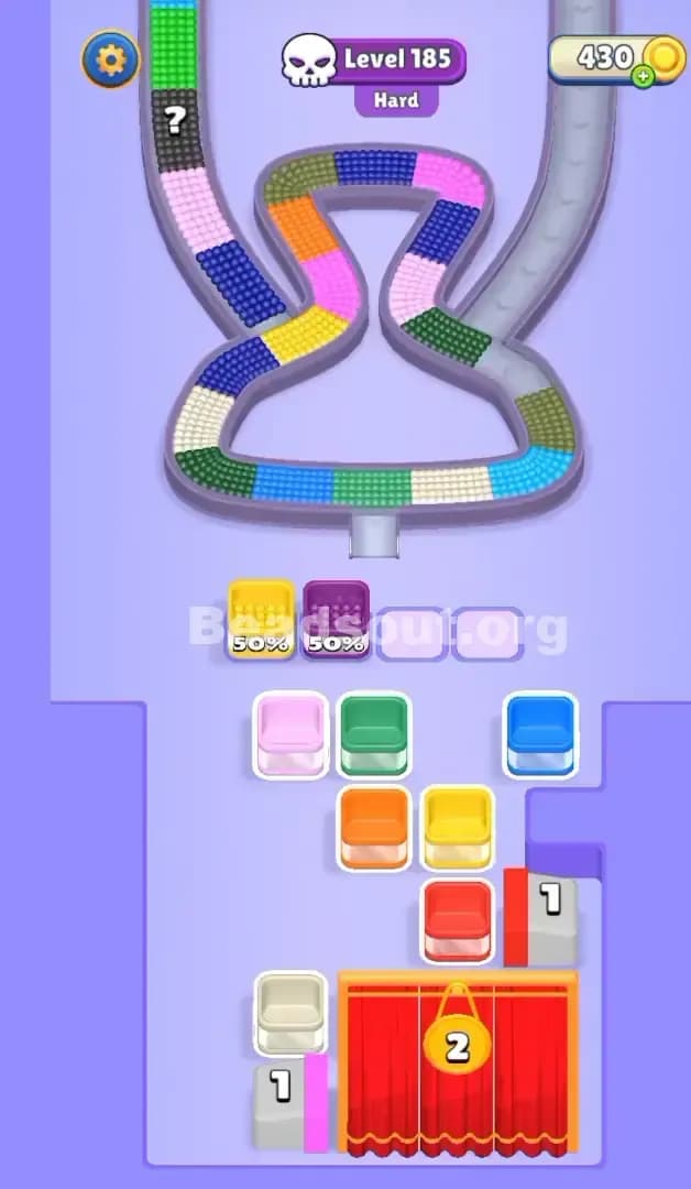 Beads Out Level 185 Solution 2