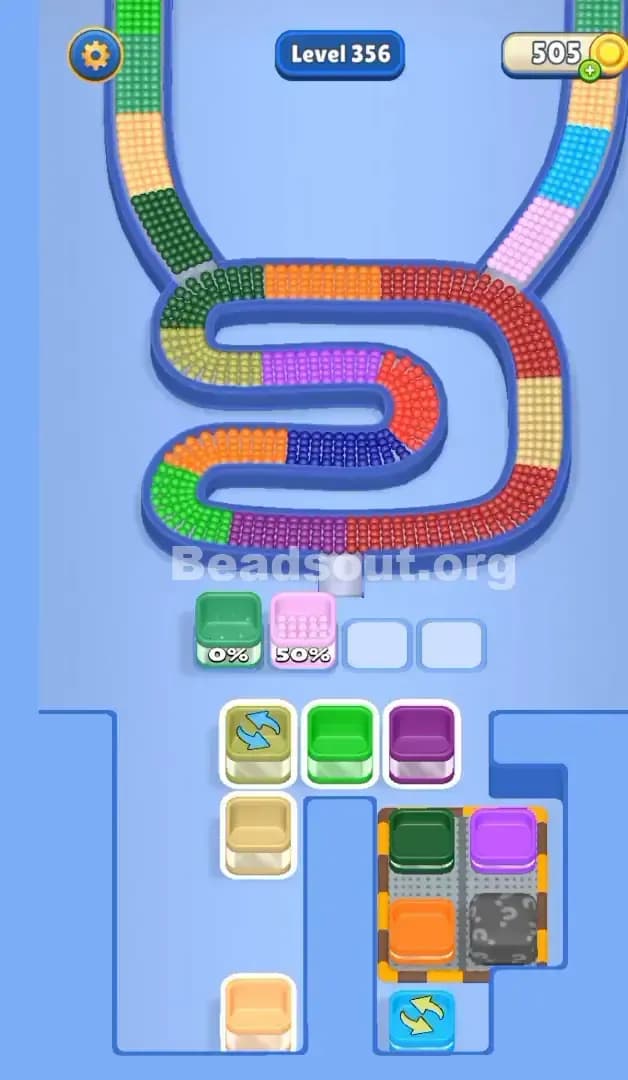 Beads Out Level 356 Solution 1