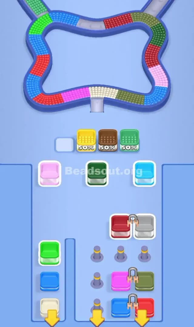 Beads Out Level 440 Solution 2