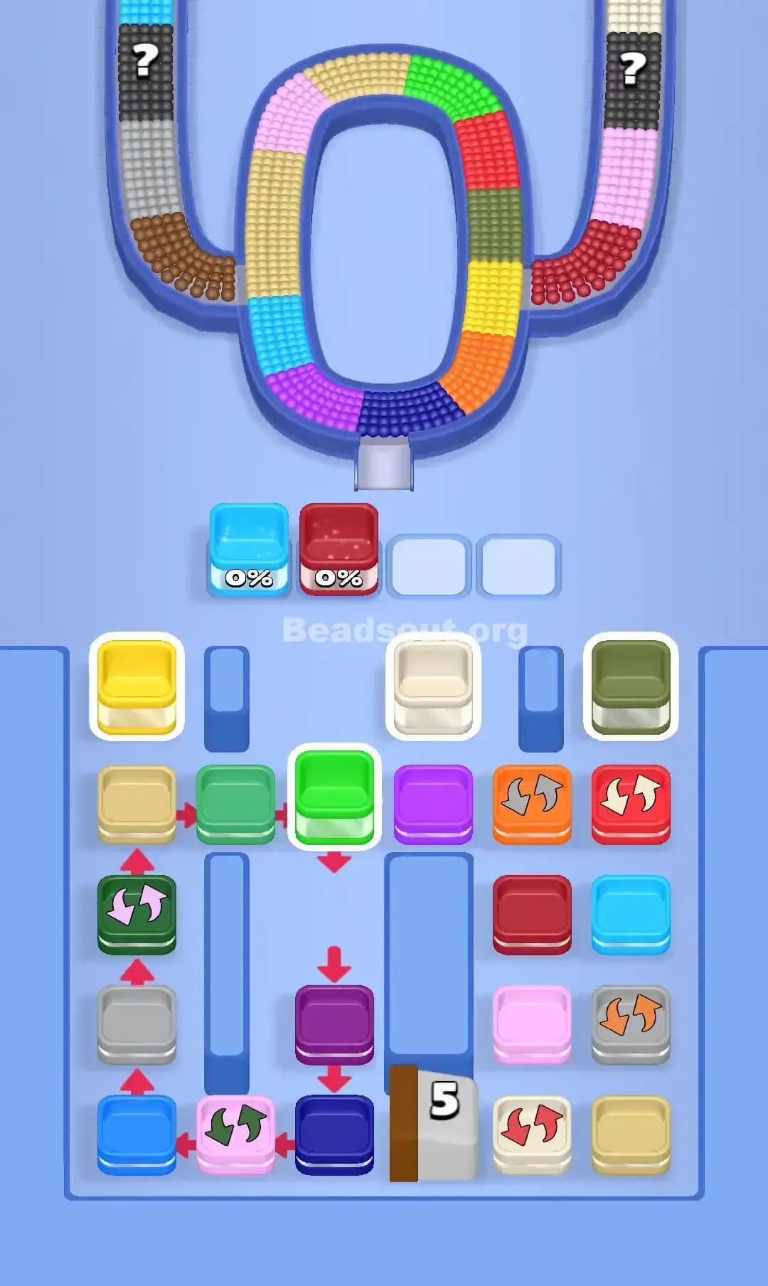 Beads Out Level 855 Screenshot