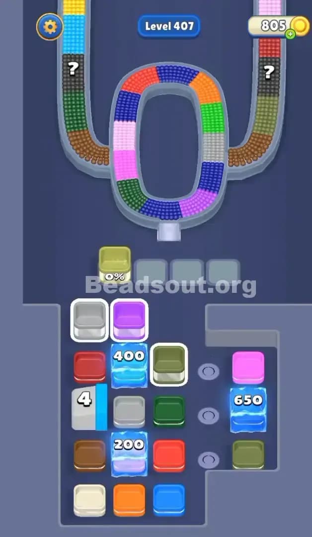 Beads Out Level 407 Screenshot