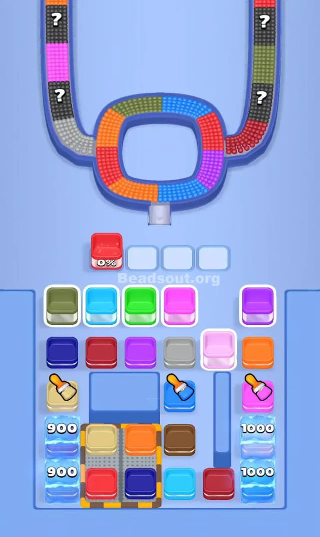 Beads Out Level 735 Gameplay