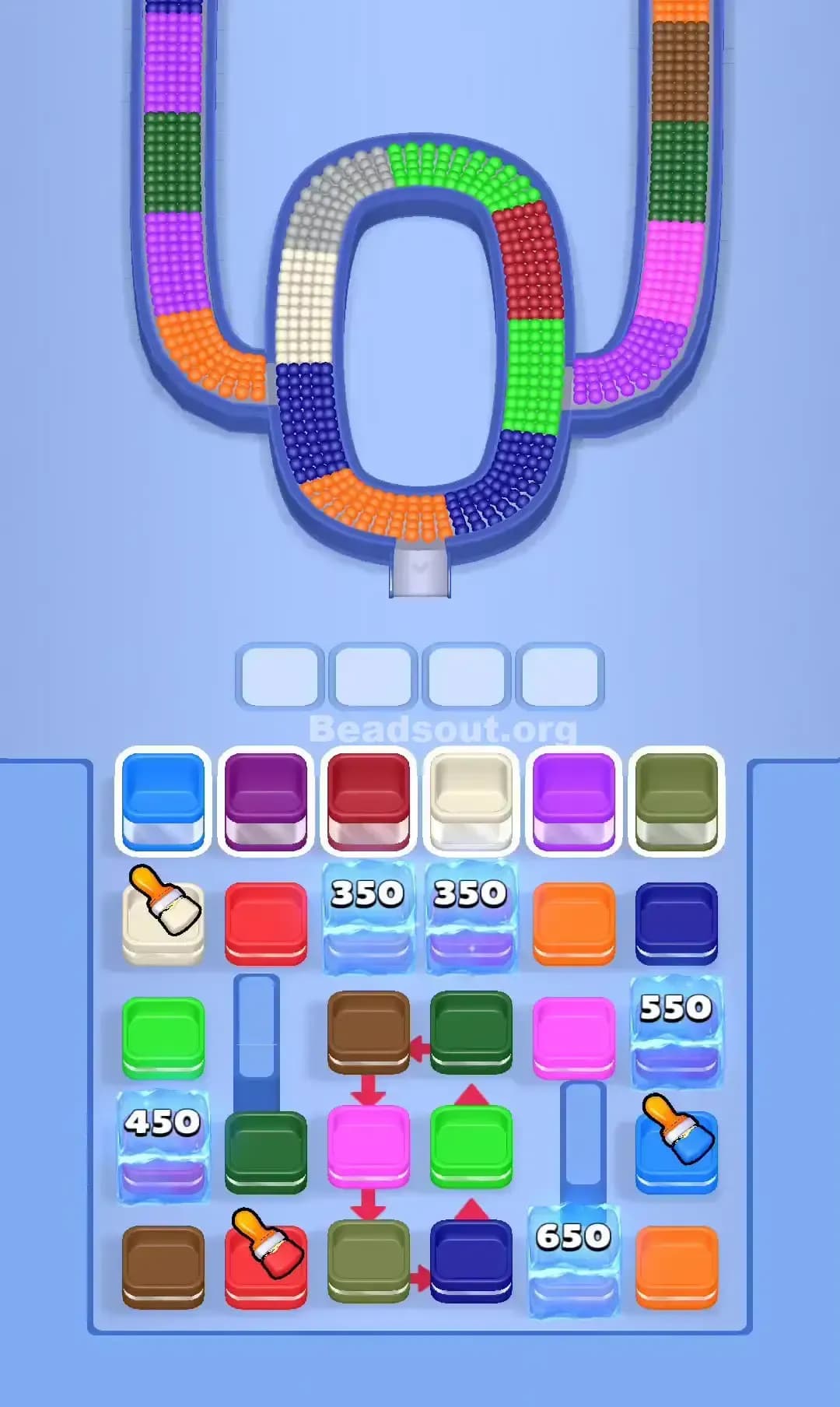 Beads Out Level 712 Screenshot