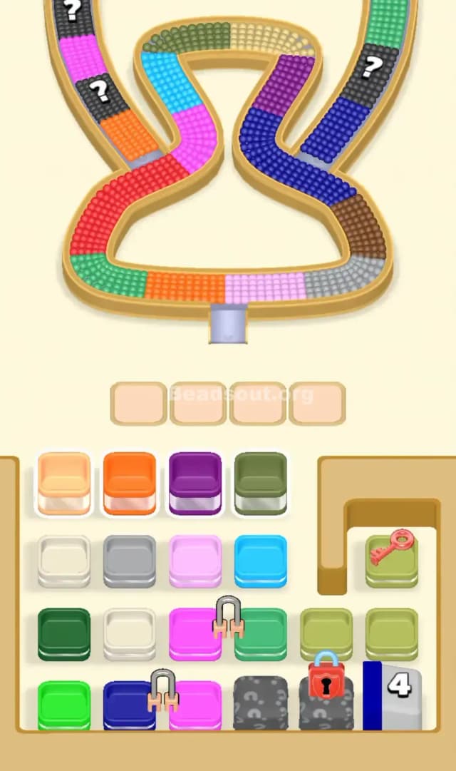 Beads Out Level 118 Gameplay