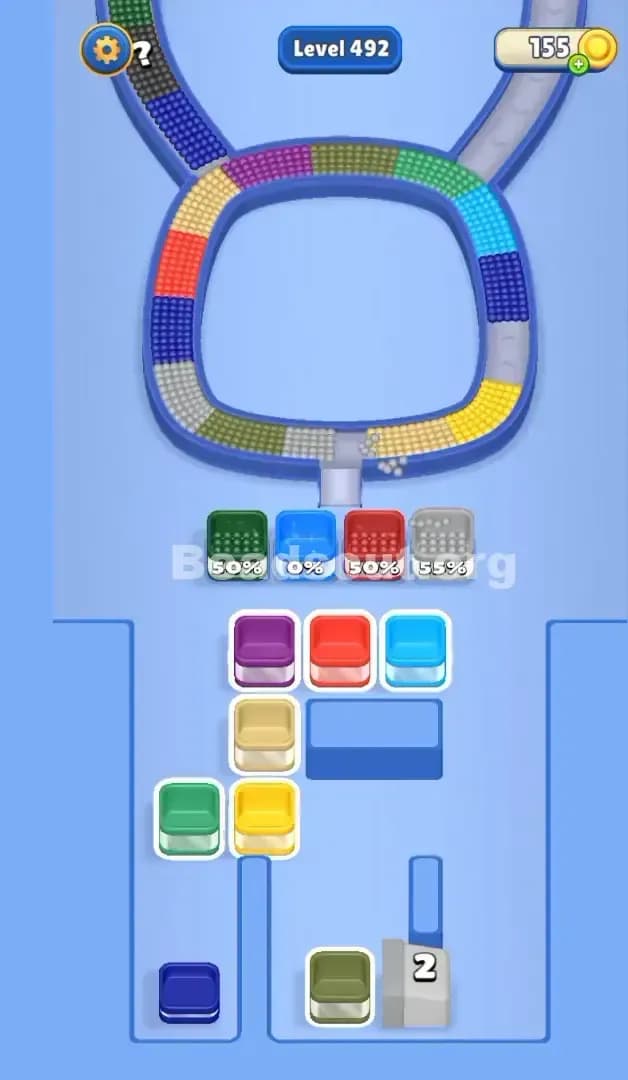 Beads Out Level 492 Solution 2