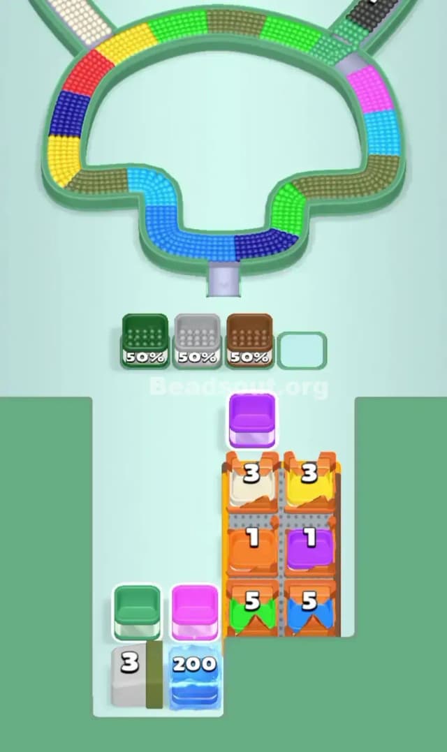 Beads Out Level 256 Solution 1