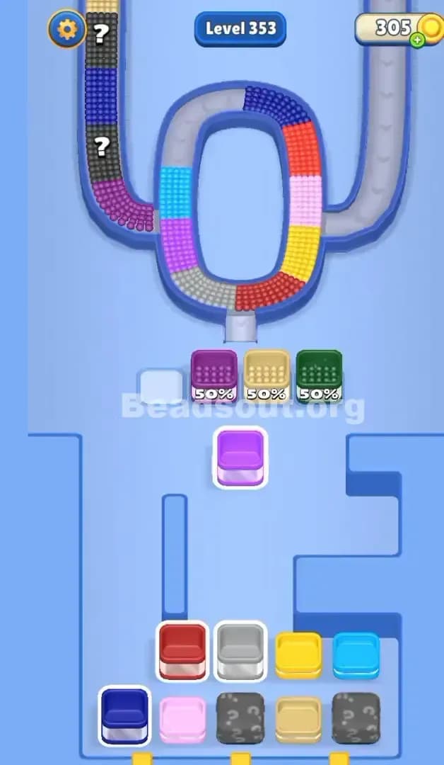 Beads Out Level 353 Solution 2