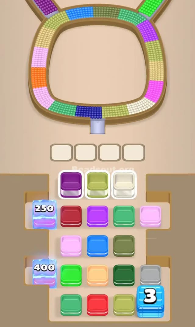 Beads Out Level 863 Gameplay