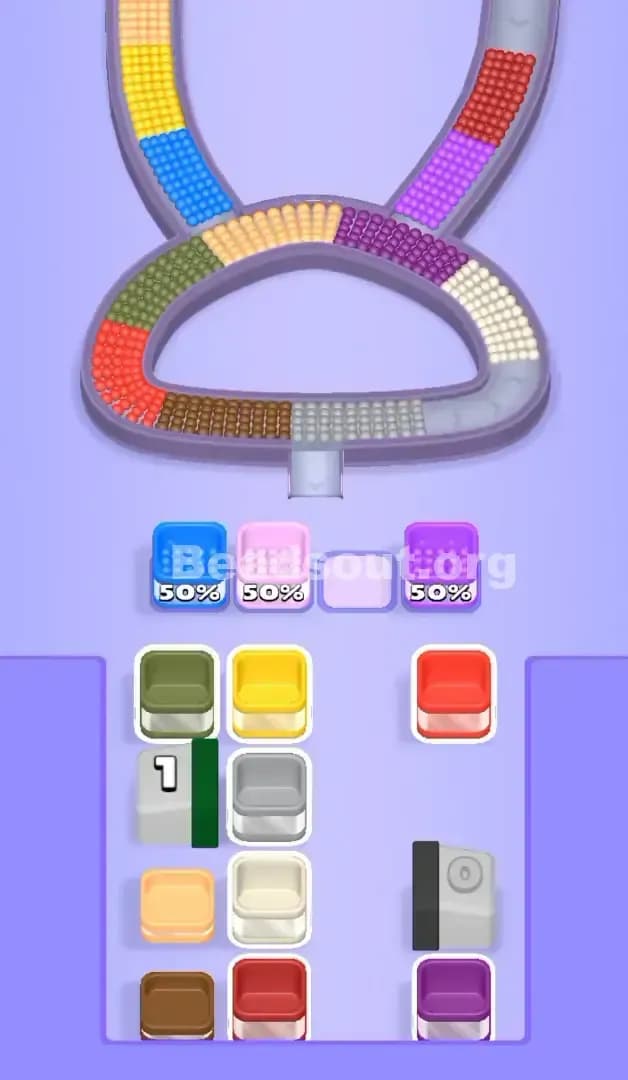 Beads Out Level 64 Solution 1