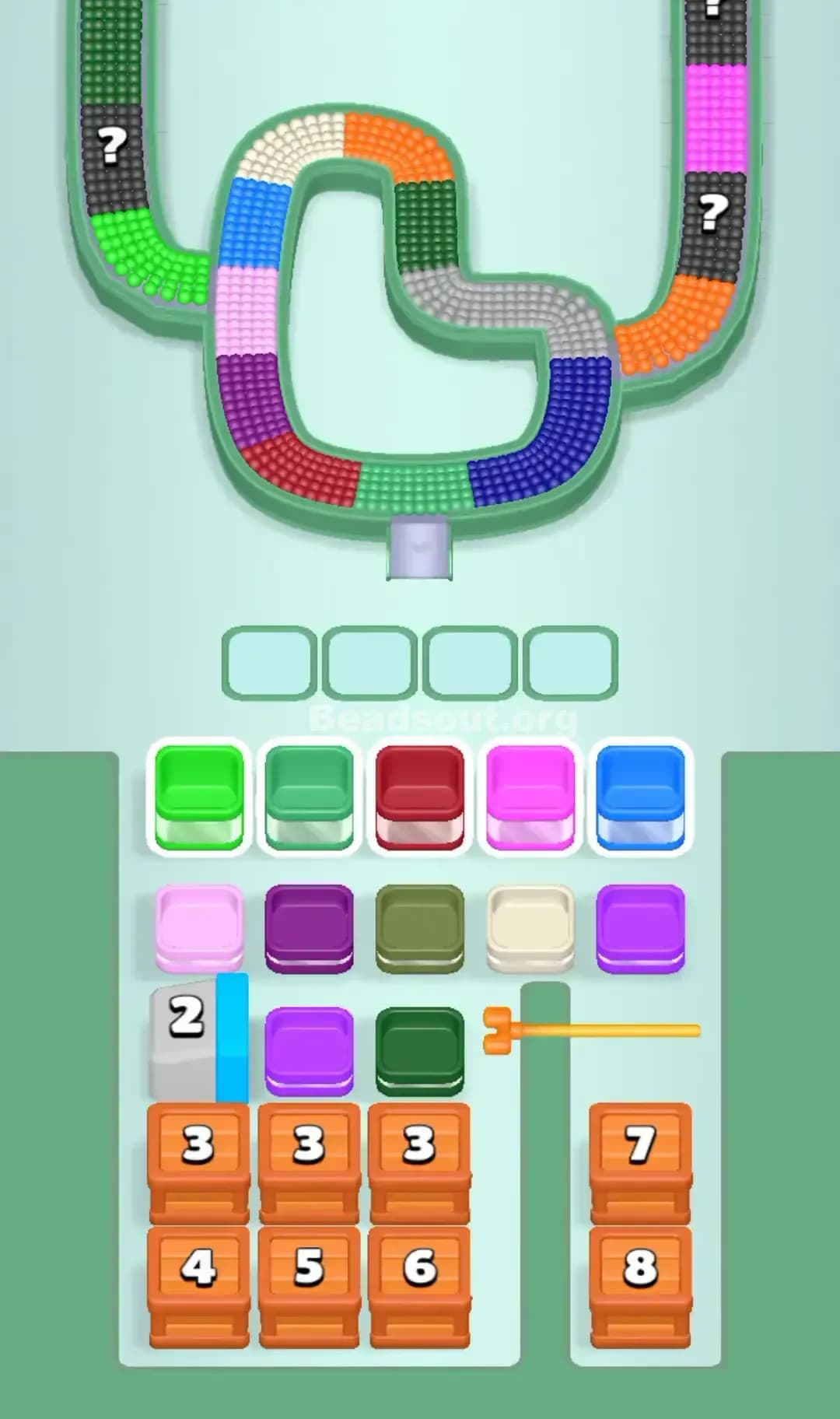 Beads Out Level 444 Screenshot