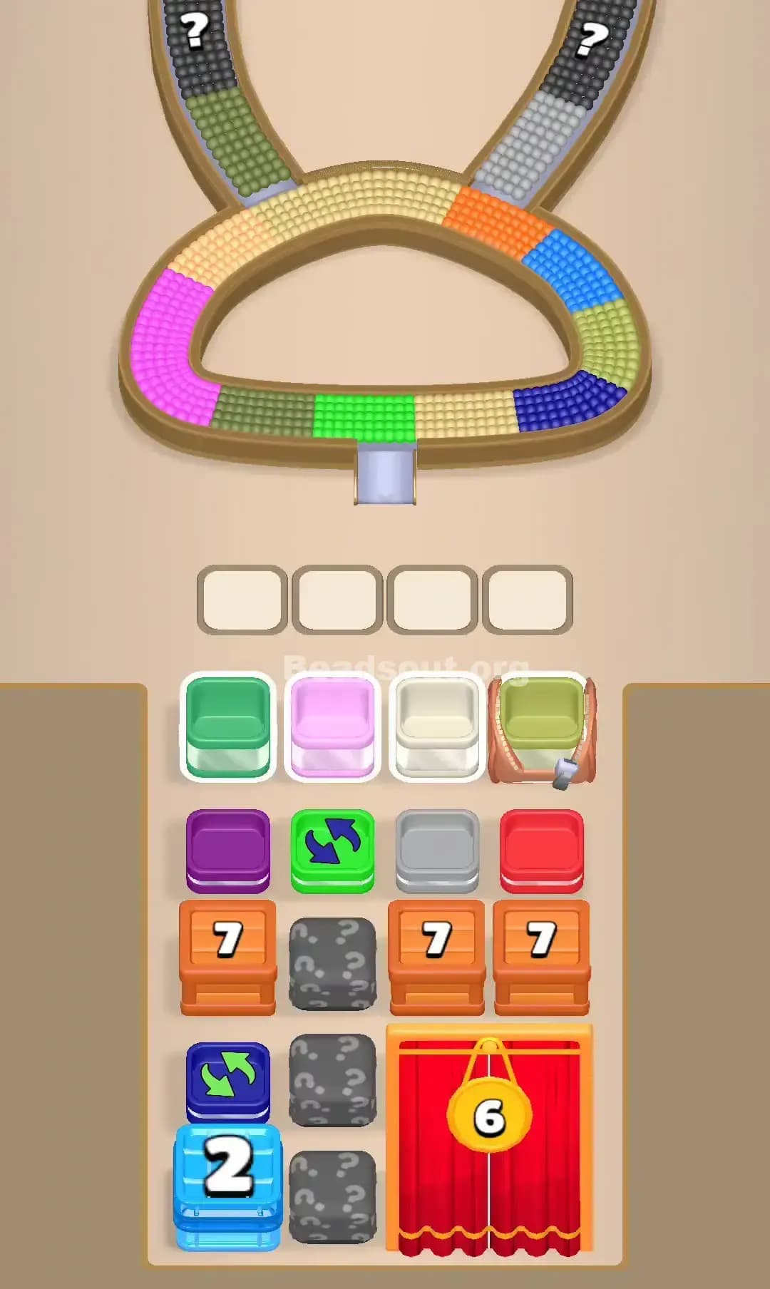 Beads Out Level 843 Screenshot