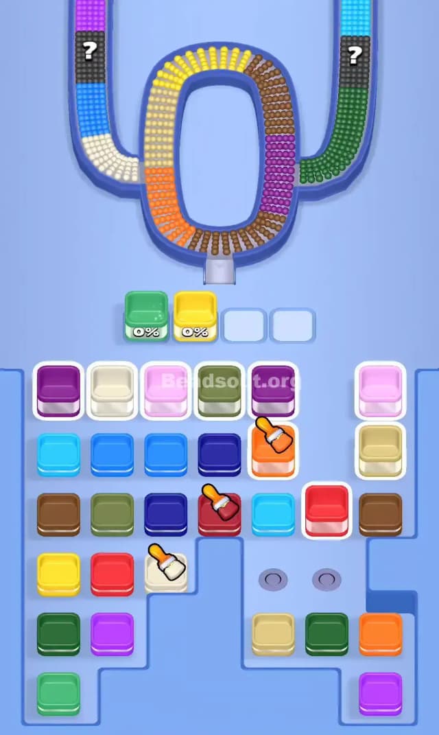 Beads Out Level 744 Gameplay