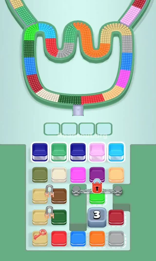 Beads Out Level 823 Gameplay