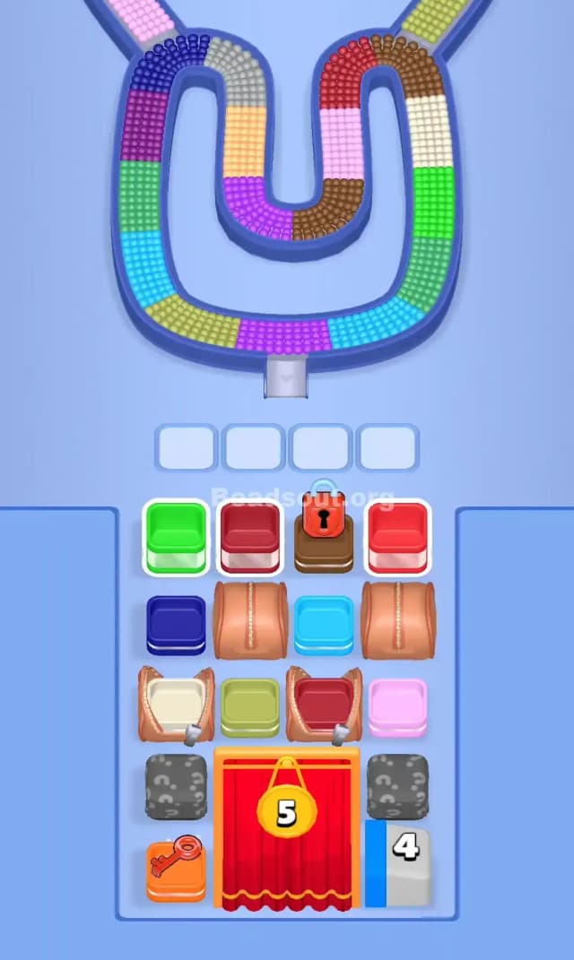 Beads Out Level 888 Gameplay