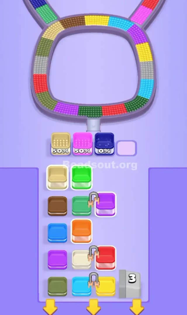 Beads Out Level 65 Solution 1