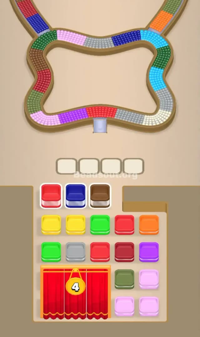 Beads Out Level 155 Gameplay