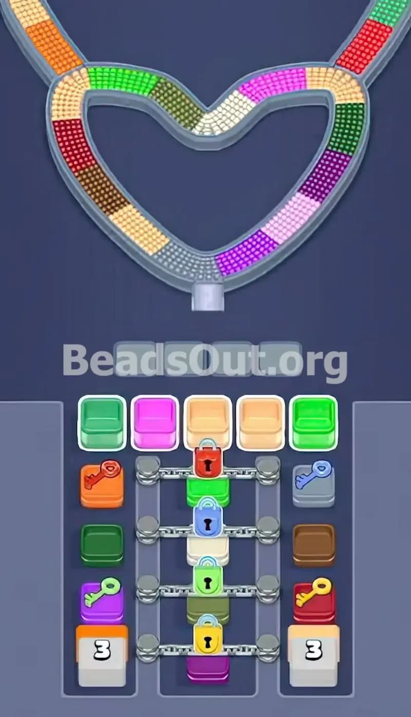 Beads Out Level 871 Screenshot