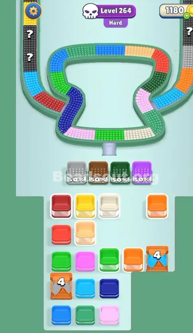 Beads Out Level 264 Solution 1