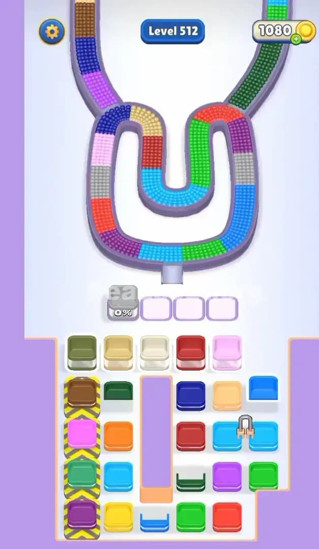 Beads Out Level 512 Gameplay