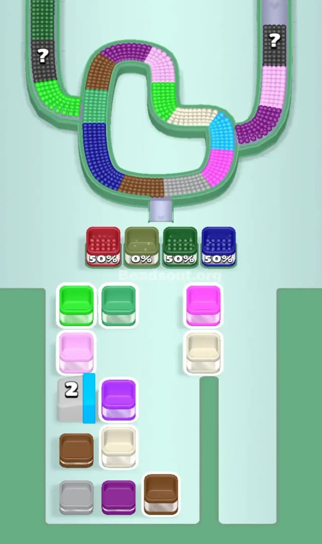 Beads Out Level 444 Solution 2