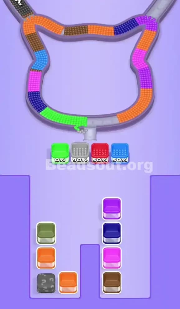 Beads Out Level 170 Solution 3