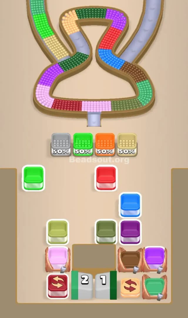 Beads Out Level 354 Solution 2