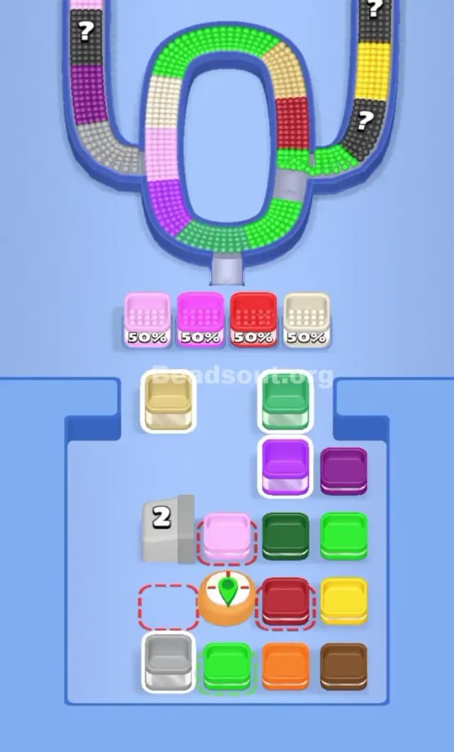 Beads Out Level 602 Solution 1