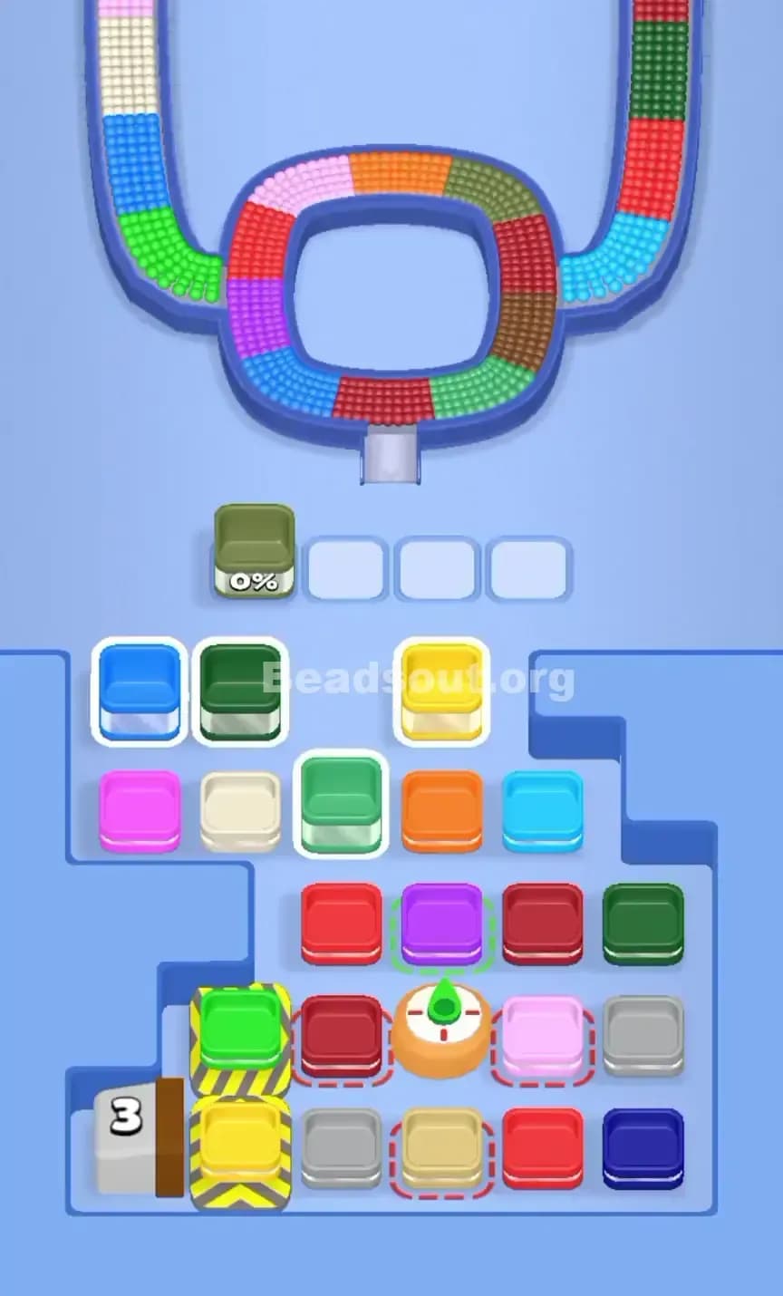 Beads Out Level 608 Screenshot